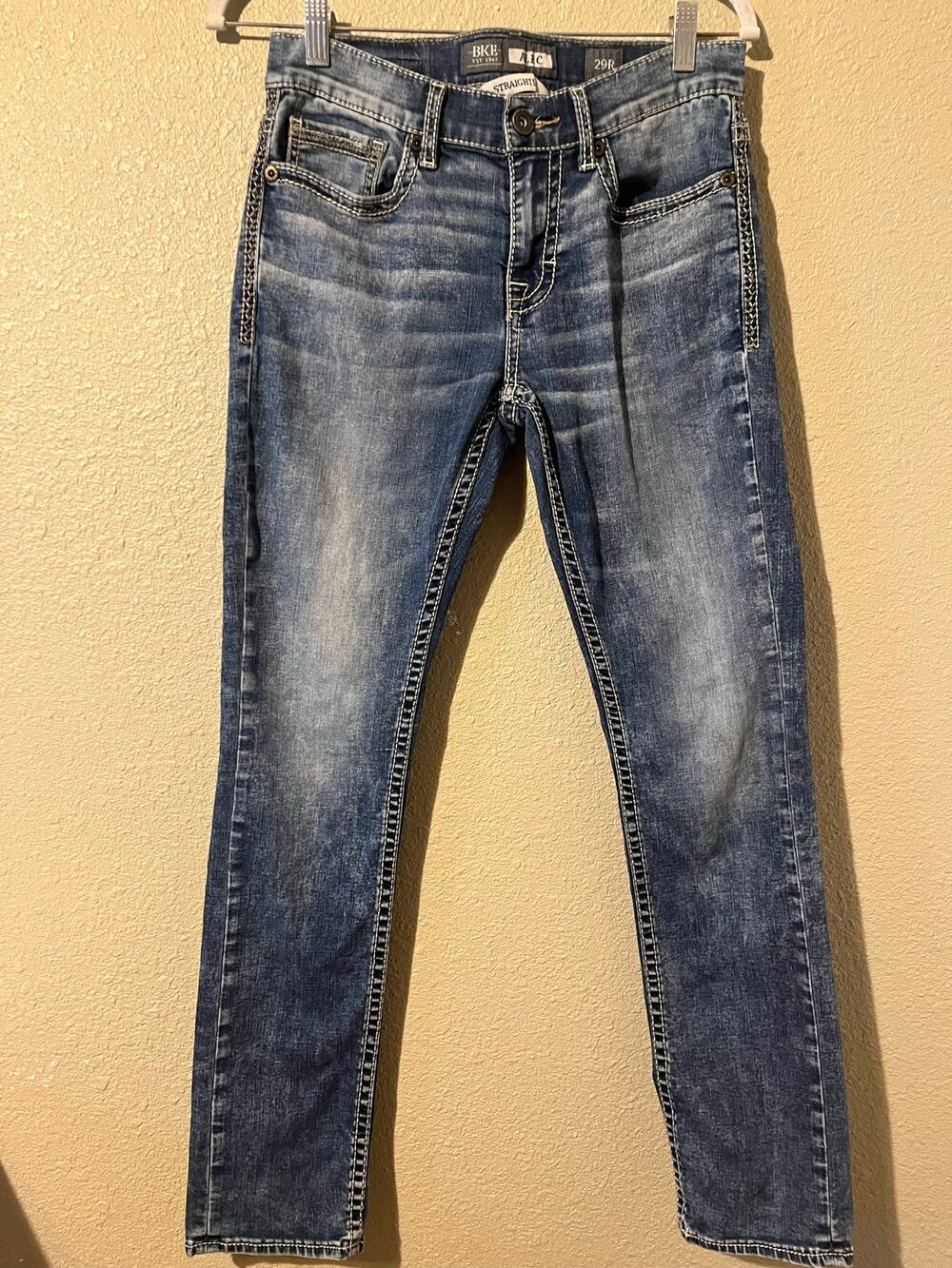 BKE Alec men’s straight leg jeans size 29R